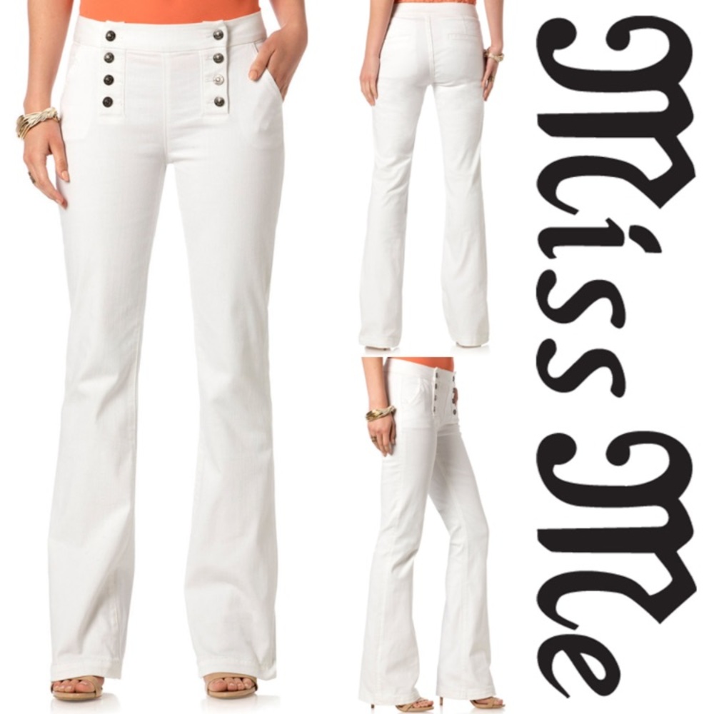 SALE New miss me high rise wide leg flare jeans pants